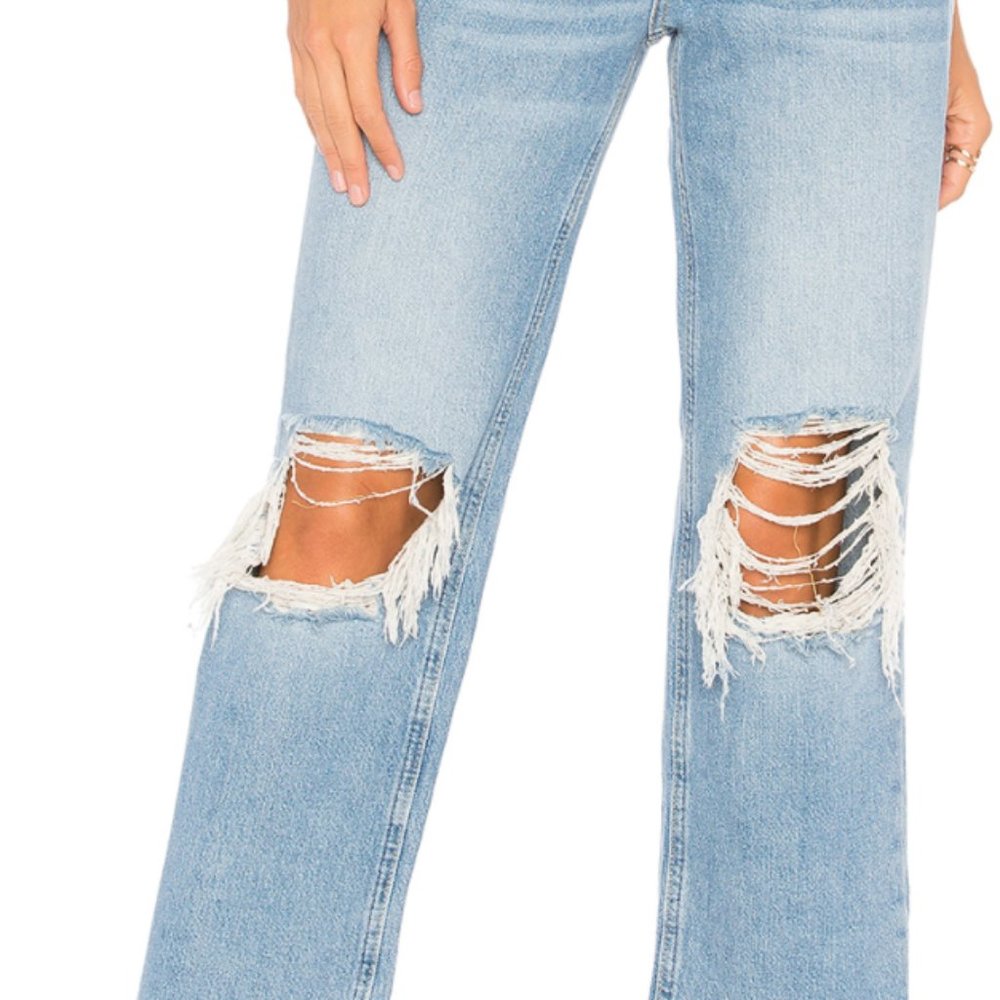 Free People Maggie Straight Jean